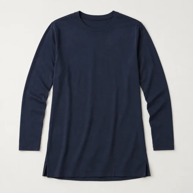 Longline Jersey Top