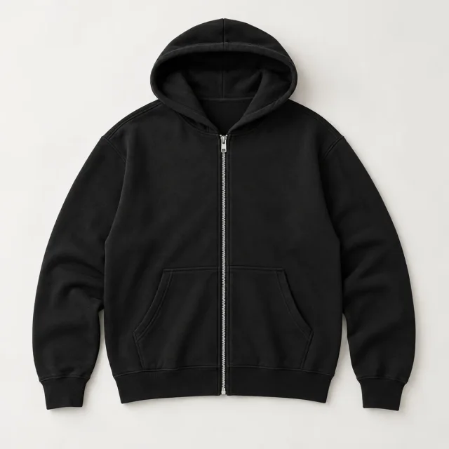 Zip Through Hoodie