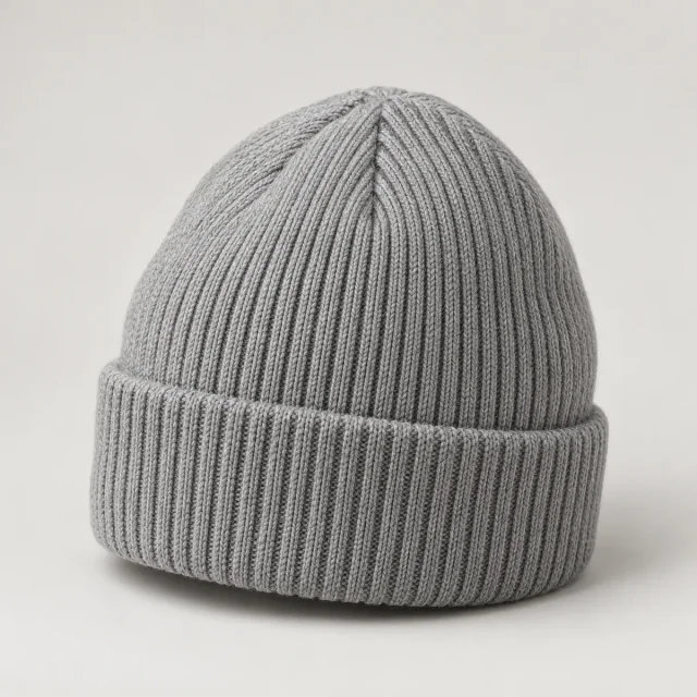Ribbed Knit Beanie